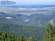 Blick vom Schneeberg zur A71-Talbrcke Wilde Gera