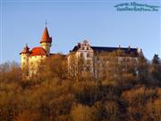 Veste Heldburg bei Sonnenuntergang