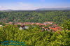 Blick vom Rohrer Berg aus auf Meiningen