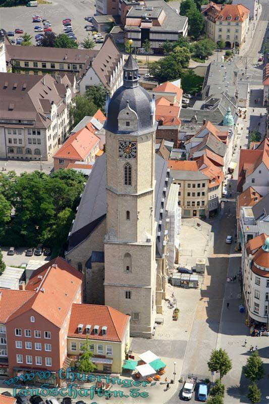 Blick vom Jentower (Stadtkirche St. Michael)