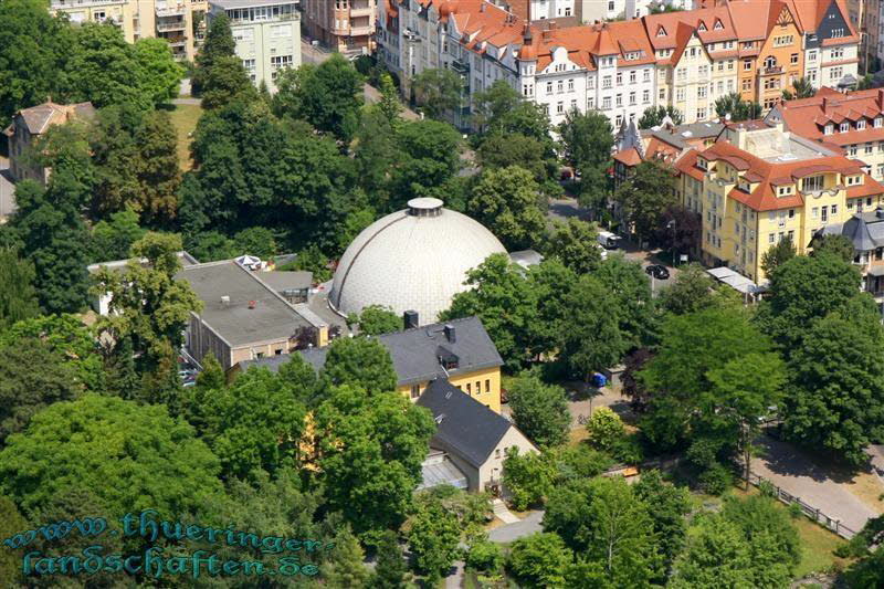 Blick vom Jentower (Planetarium)