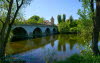 Saalbrcke und -tor Saalfeld