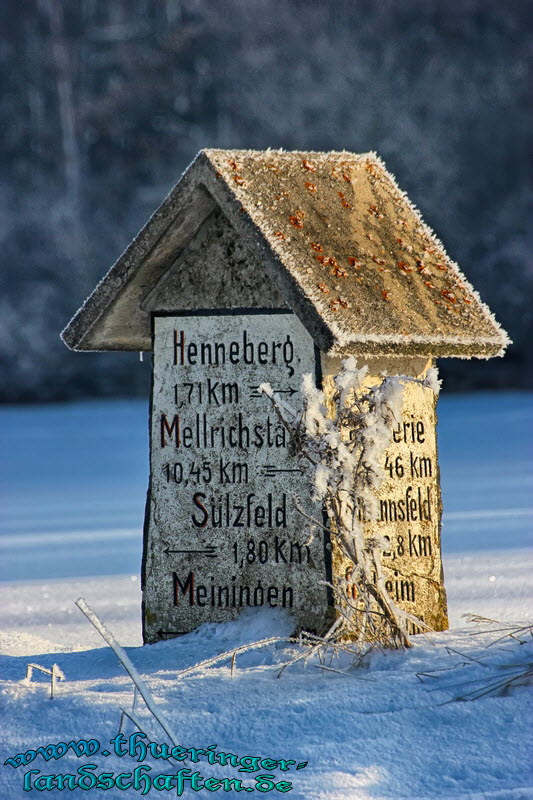 Landschaft bei Henneberg