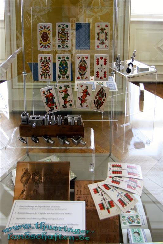 Ausstellung im Schlo & Spielkartenmuseum