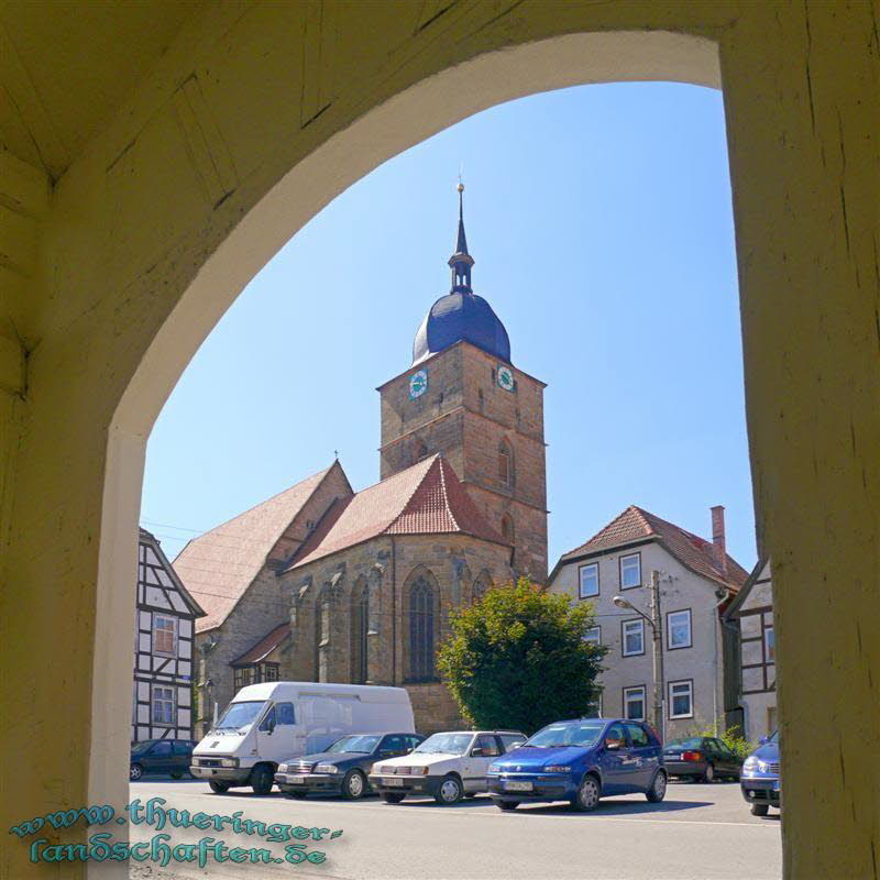 Marktplatz & Stadtkirche Heldburg