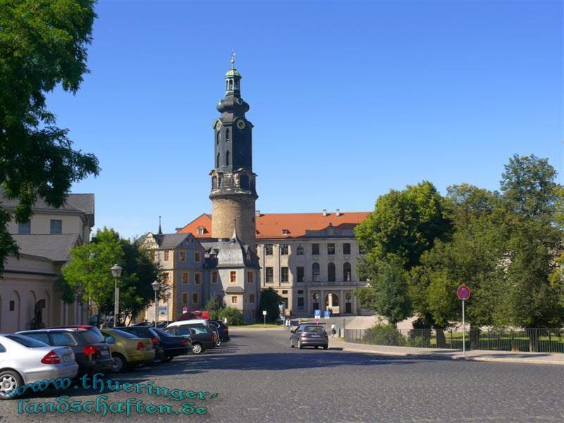 Blick vom Frstenhaus zum Residenzschloss