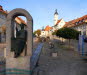 Marktplatz und Rathaus Weissensee