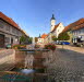 Marktplatz und Rathaus Weissensee