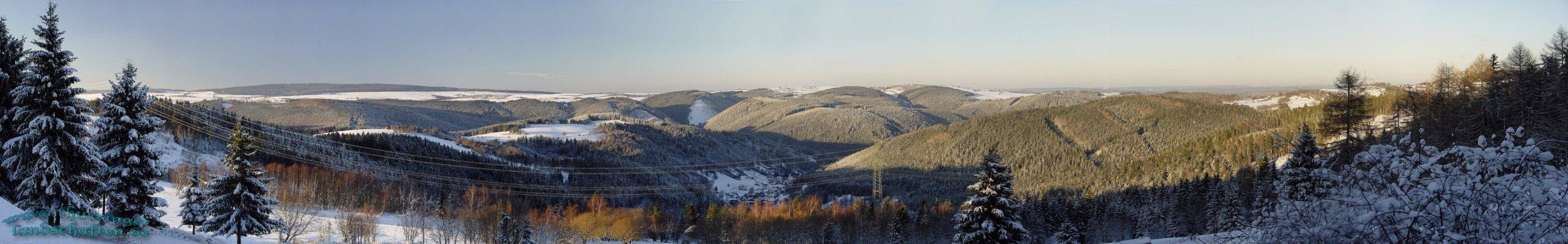 Blick von der Meuselbacher Kuppe