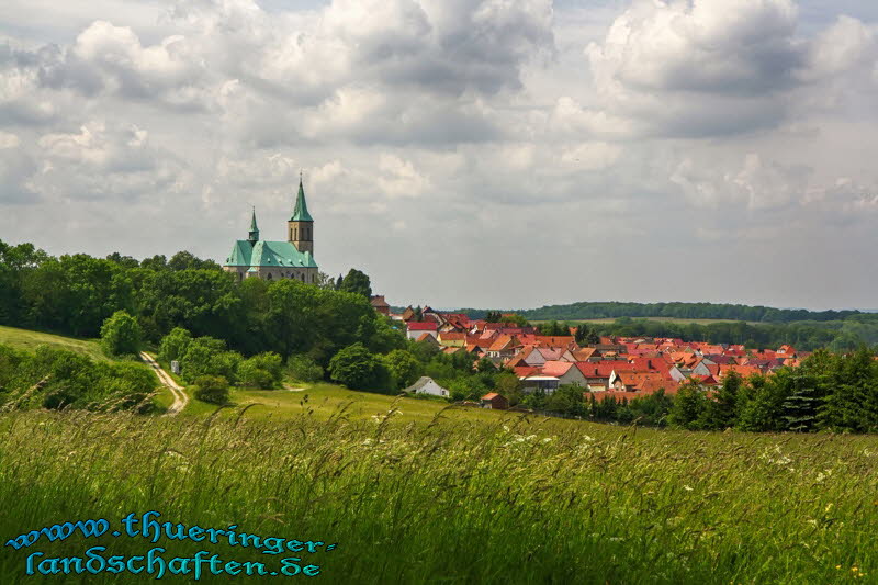 Effelder mit dem Eichsfelder Dom