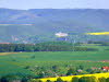 Blick von der Burg Greifenstein zur Klinik Bergfried Saalfeld