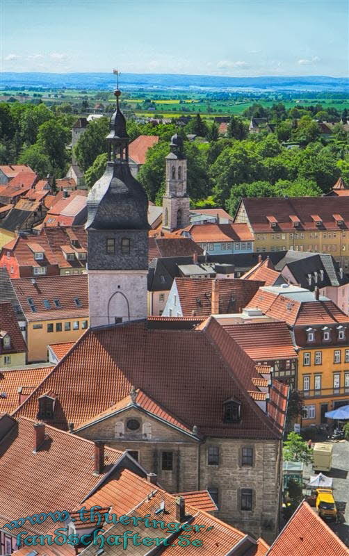 Marktkirchenblick (Rathausturm, Augustinerklosterturm, Nordturm)