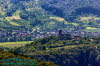 Blick von der Teufelskanzel auf die Burg Ludwigstein