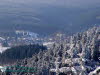 Blick vom Aussichtspunkt Weidmannsheil bei Neuhaus nach Scheibe-Alsbach