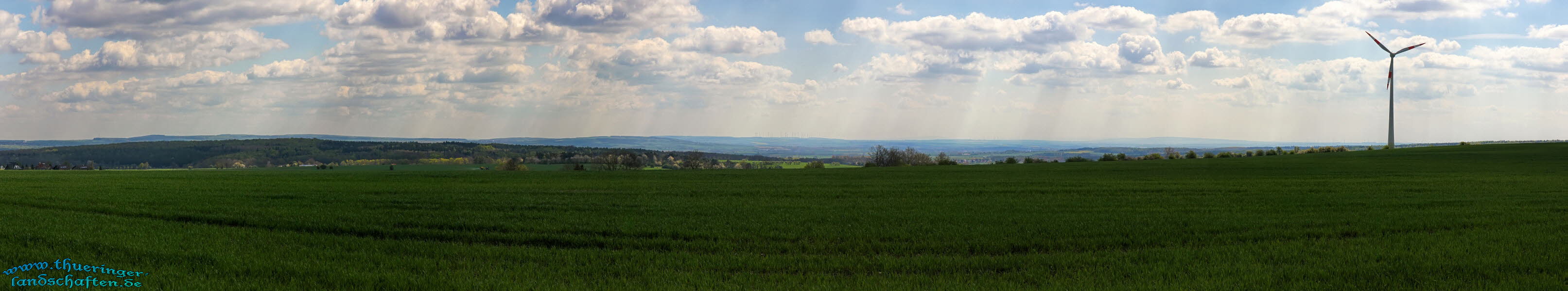 Weitsicht vom Sportplatz Kllstedt