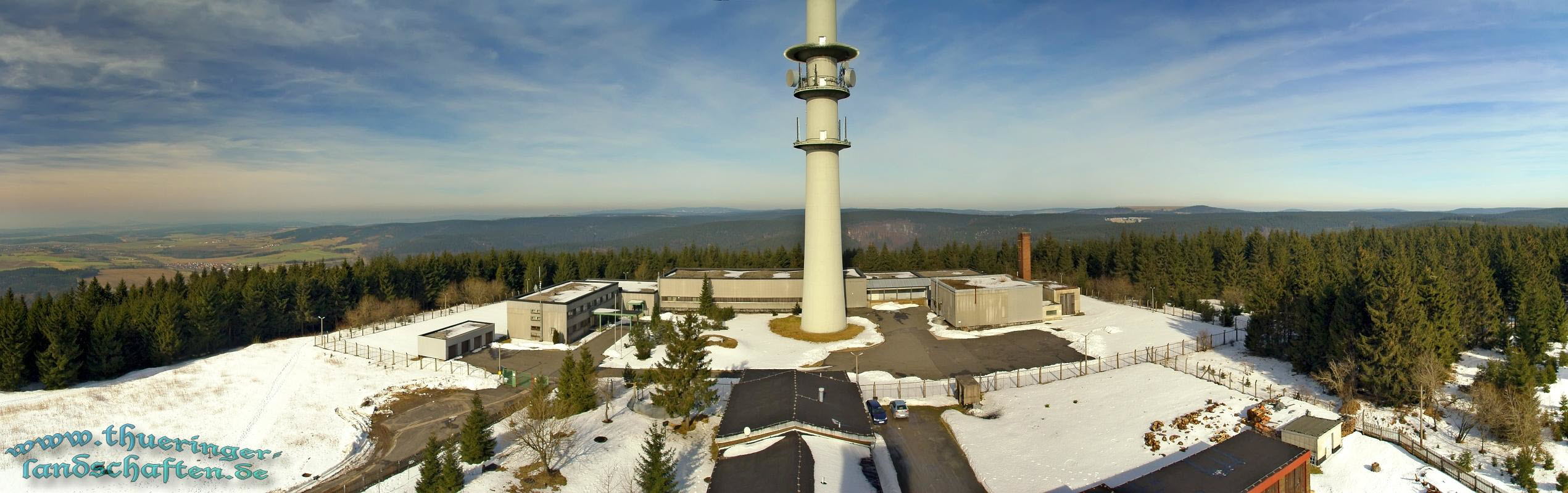 Blick vom Aussichtsturm nach Norden