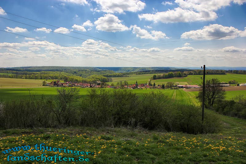 Auf dem Warteberg bei Flinsberg (Blick auf Flinsberg)