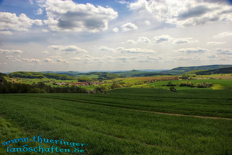 Blick von der Schnen Aussicht bei Dieterode