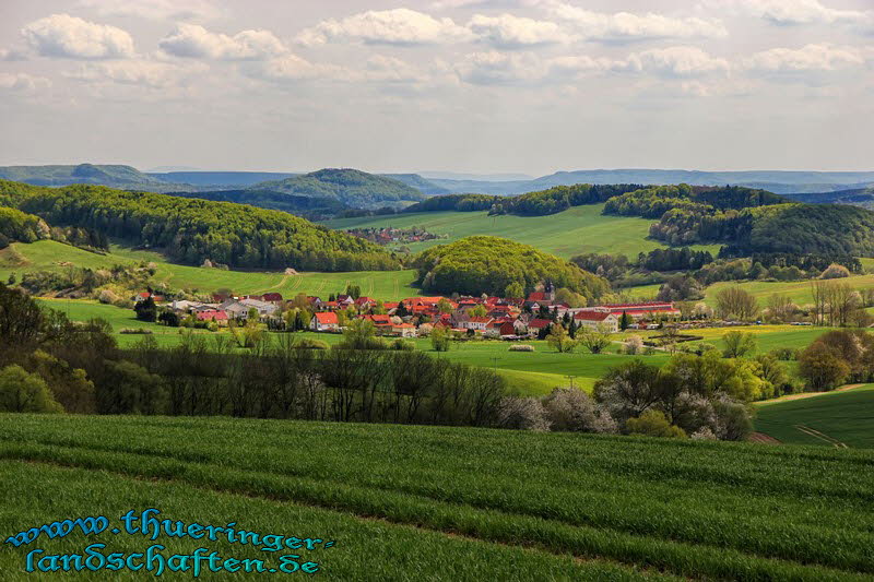 Blick von der Schnen Aussicht bei Dieterode