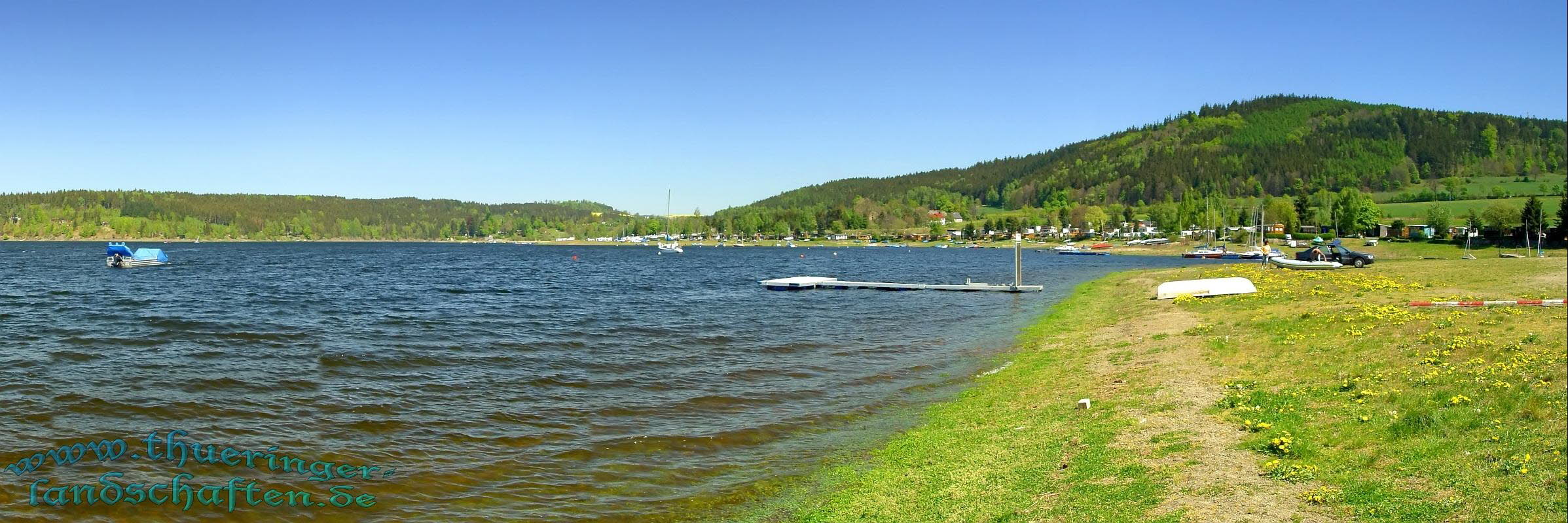 Bleilochtalsperre bei Saalburg