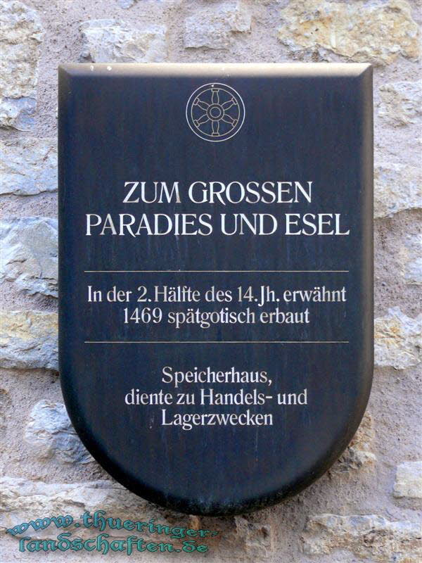 Speicherhaus - Zum groen Paradies & Esel
