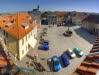 Blick vom Rathaus auf den Marktplatz Eisfeld