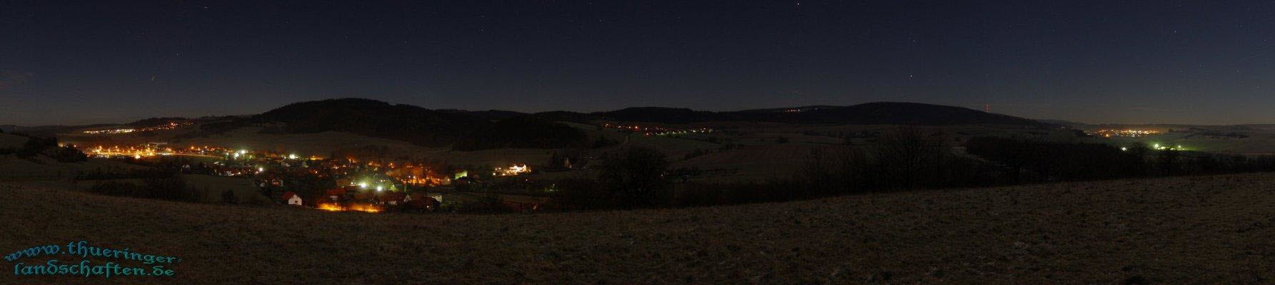 Blick vom Sen Berg bei Brattendorf (Merbelsrod,Brattendorf,Oberwind,Crock)