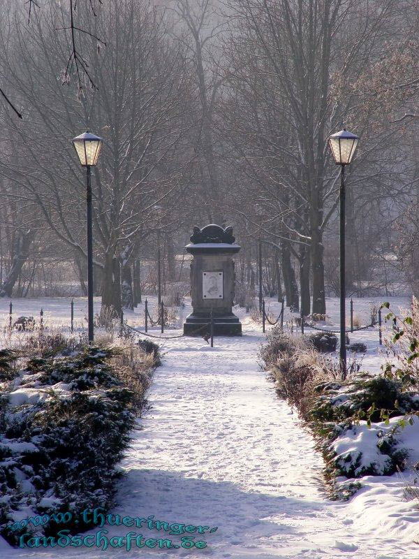 Denkmal im Schlopark Hildburghausen