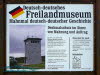 Infotafel zum Freilandmuseum