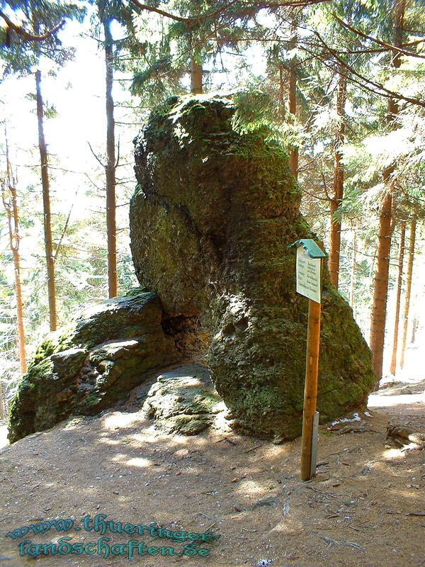 Die Giebler Schweiz - Nadelhrfelsen