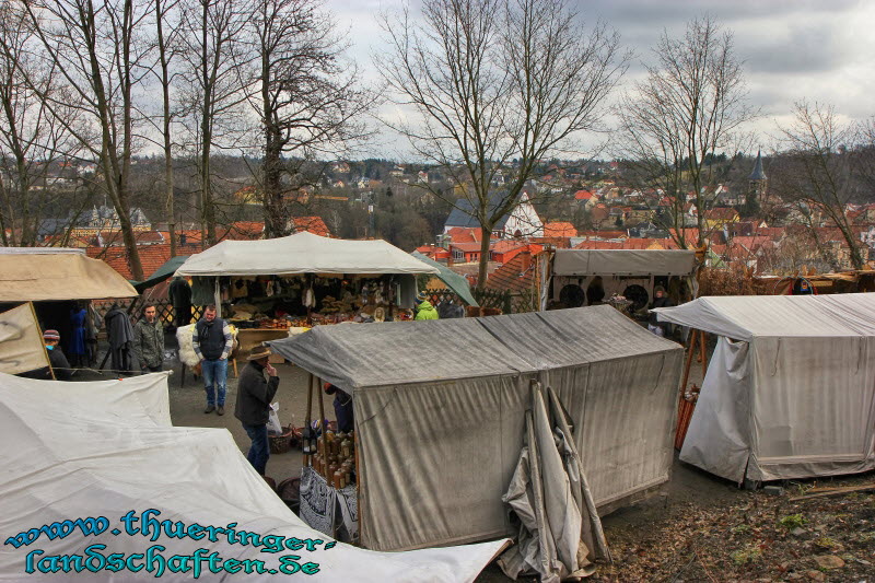 Mittelalterliches Burgspektakel auf der Osterburg in Weida