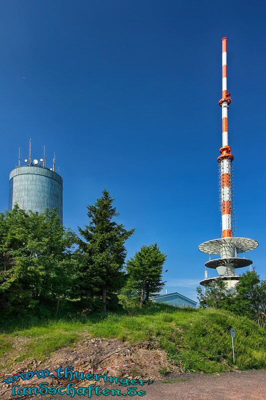 Sendeanlage im Sommer