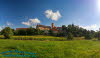 Blick zum Renaissanceschloss und Zur Basilika Breitungen