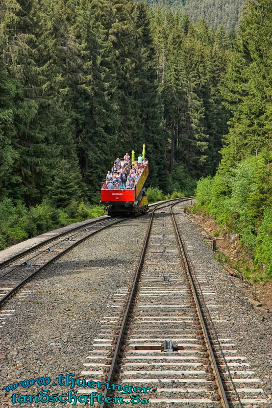 Fahrt mit der Oberweibacher Bergbahn