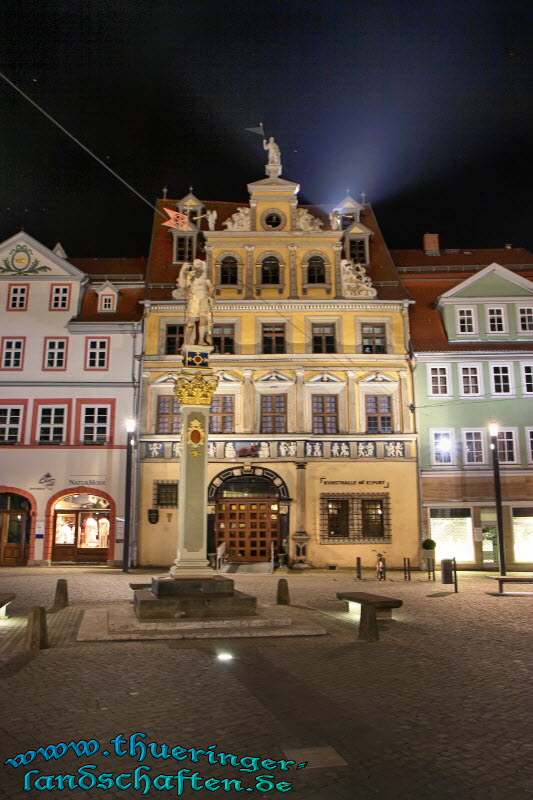 Erfurt bei Nacht