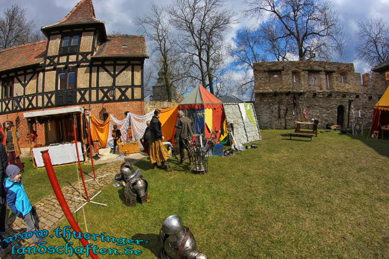 Mittelalterfest auf der Ordensburg Liebstedt
