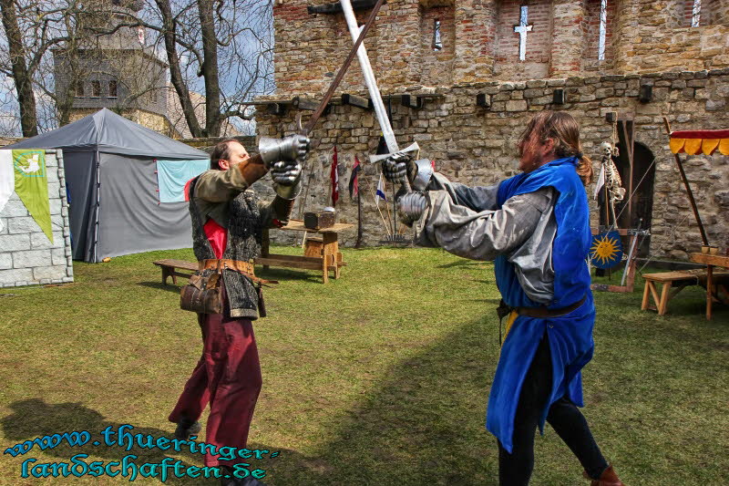 Mittelalterfest auf der Ordensburg Liebstedt