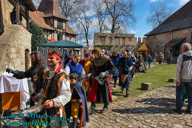 Mittelalterfest auf der Ordensburg Liebstedt