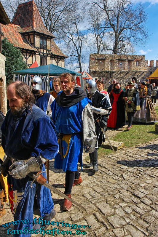 Mittelalterfest auf der Ordensburg Liebstedt