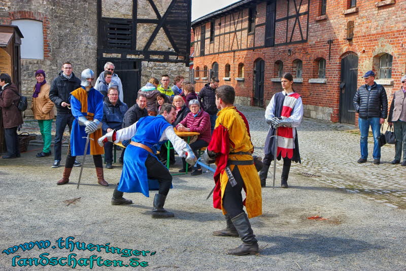 Mittelalterfest auf der Ordensburg Liebstedt