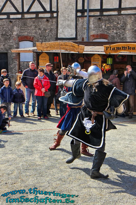 Mittelalterfest auf der Ordensburg Liebstedt