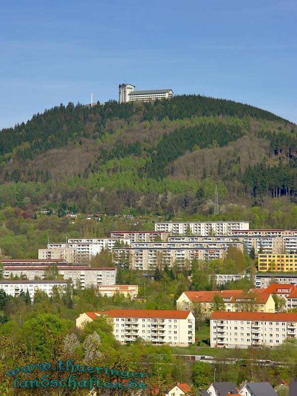 Blick von der Otilienkapelle auf das Ringberghotel