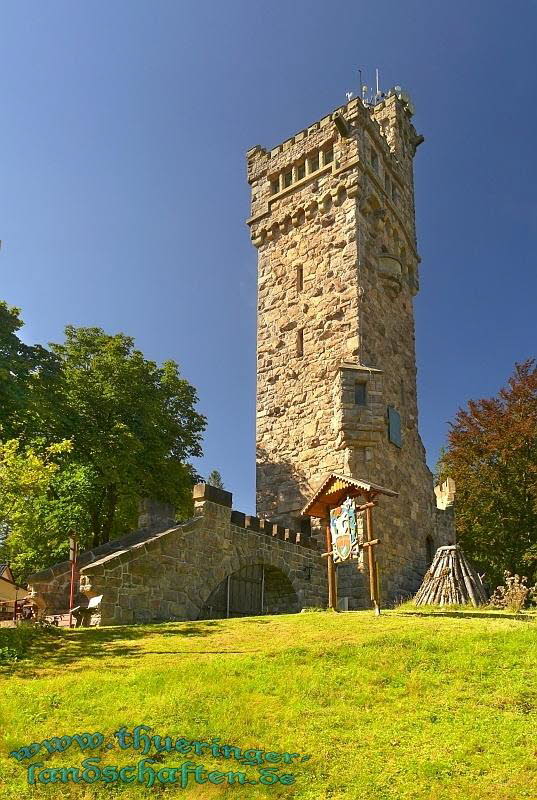 Aussichtsturm auf der Hohen Warte bei Ilmenau