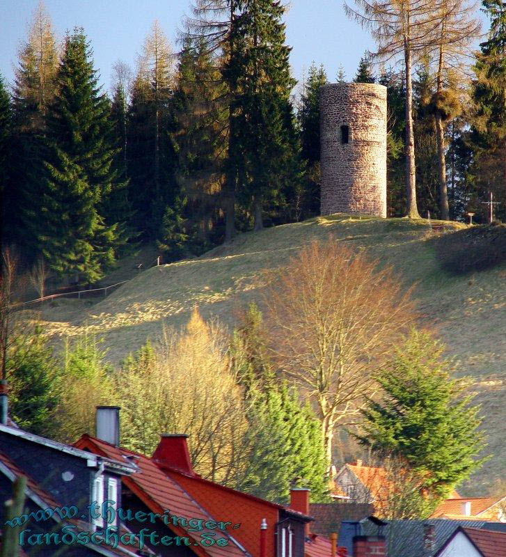 Ruine Glcksburg in Luisenthal